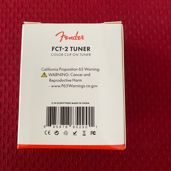 New in original packaging ❤️ - Fender FCT-2 Professional Clip-On Tuner - Picture 6 of 7